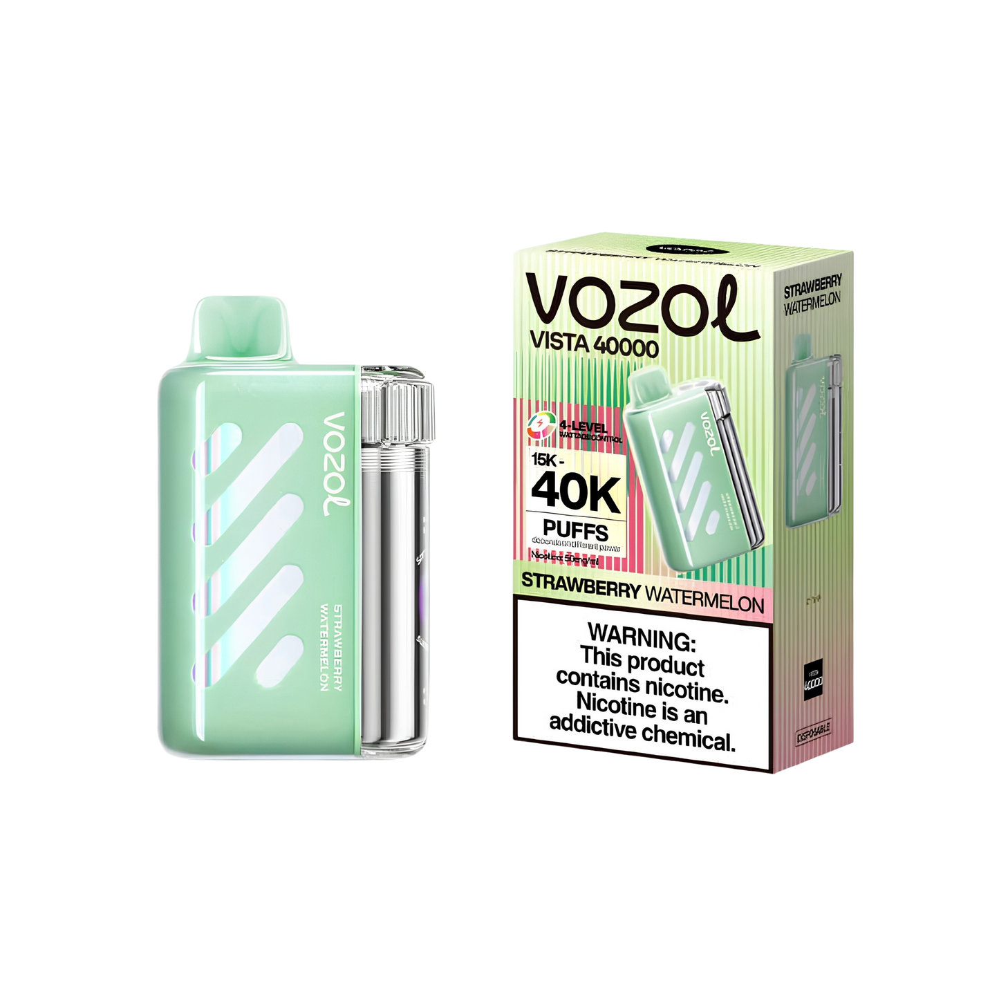 VOZOL VISTA 40000 | Strawberry Watermelon