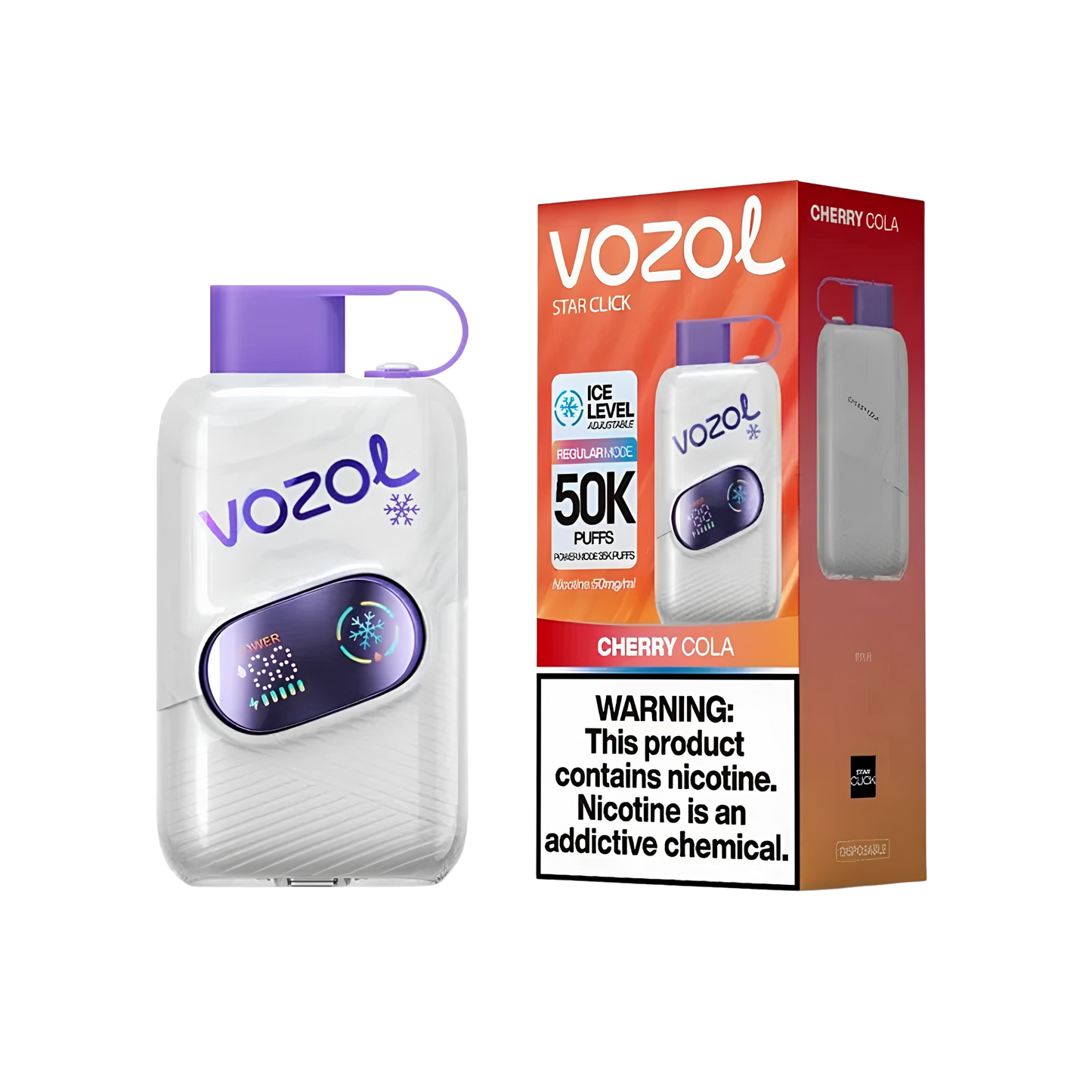 VOZOL STAR CLICK 50000| Cherry Cola