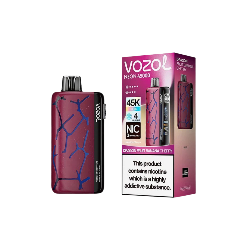 Vozol Neon 45000 | Dragonfruit Banana Cherry