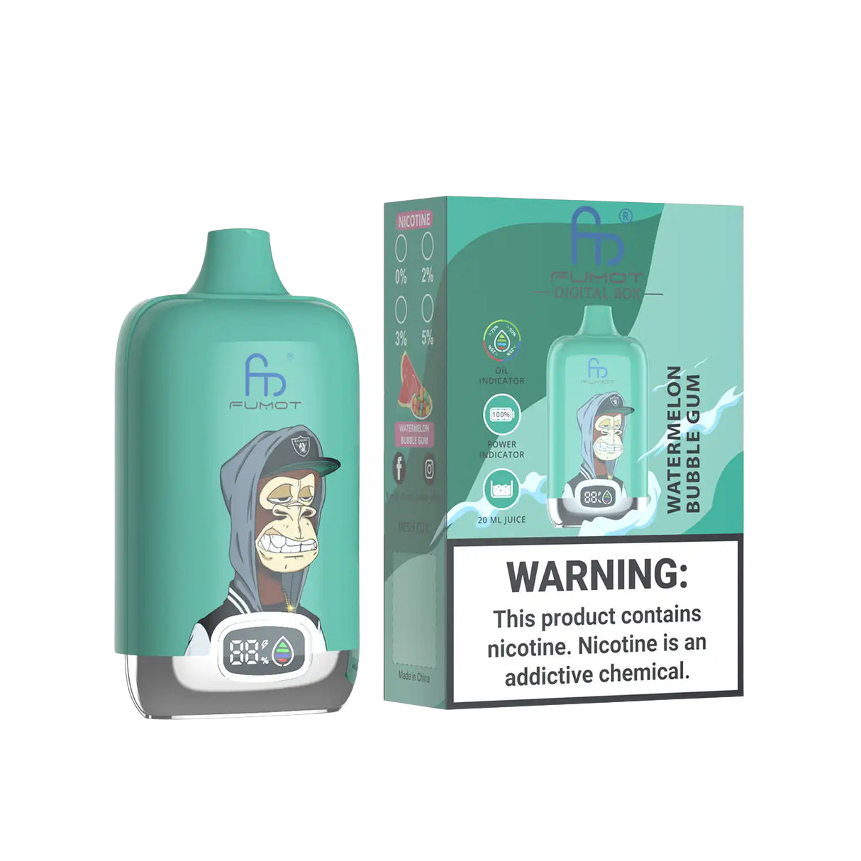RandM Tornado 12000 | Watermelon Bubblegum