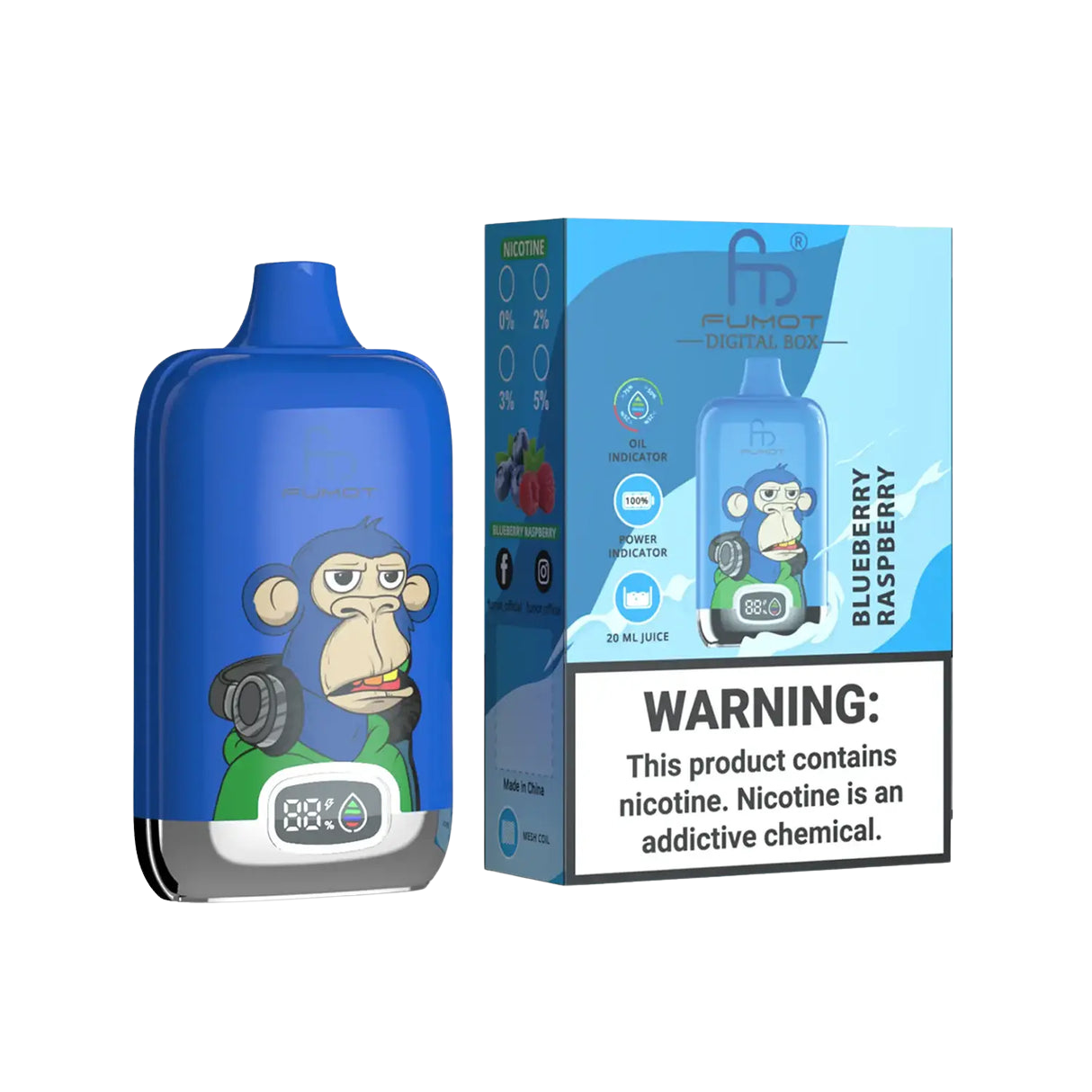 RandM Tornado 12000 | Blueberry Raspberry