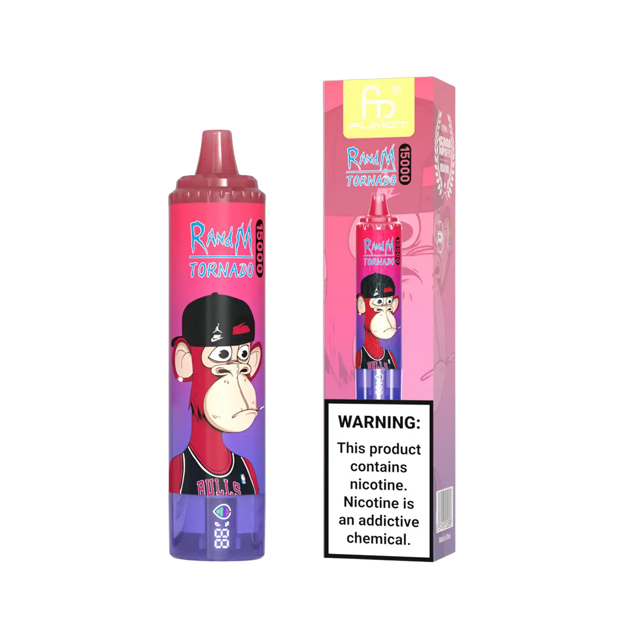 RandM Tornado 15000 | Bluesour Raspberry
