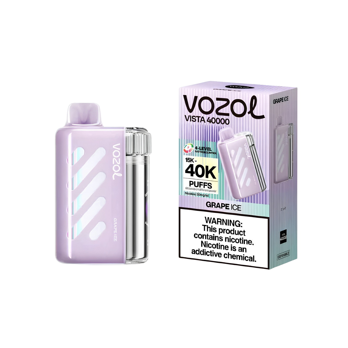 VOZOL VISTA 40000 | Grape Ice
