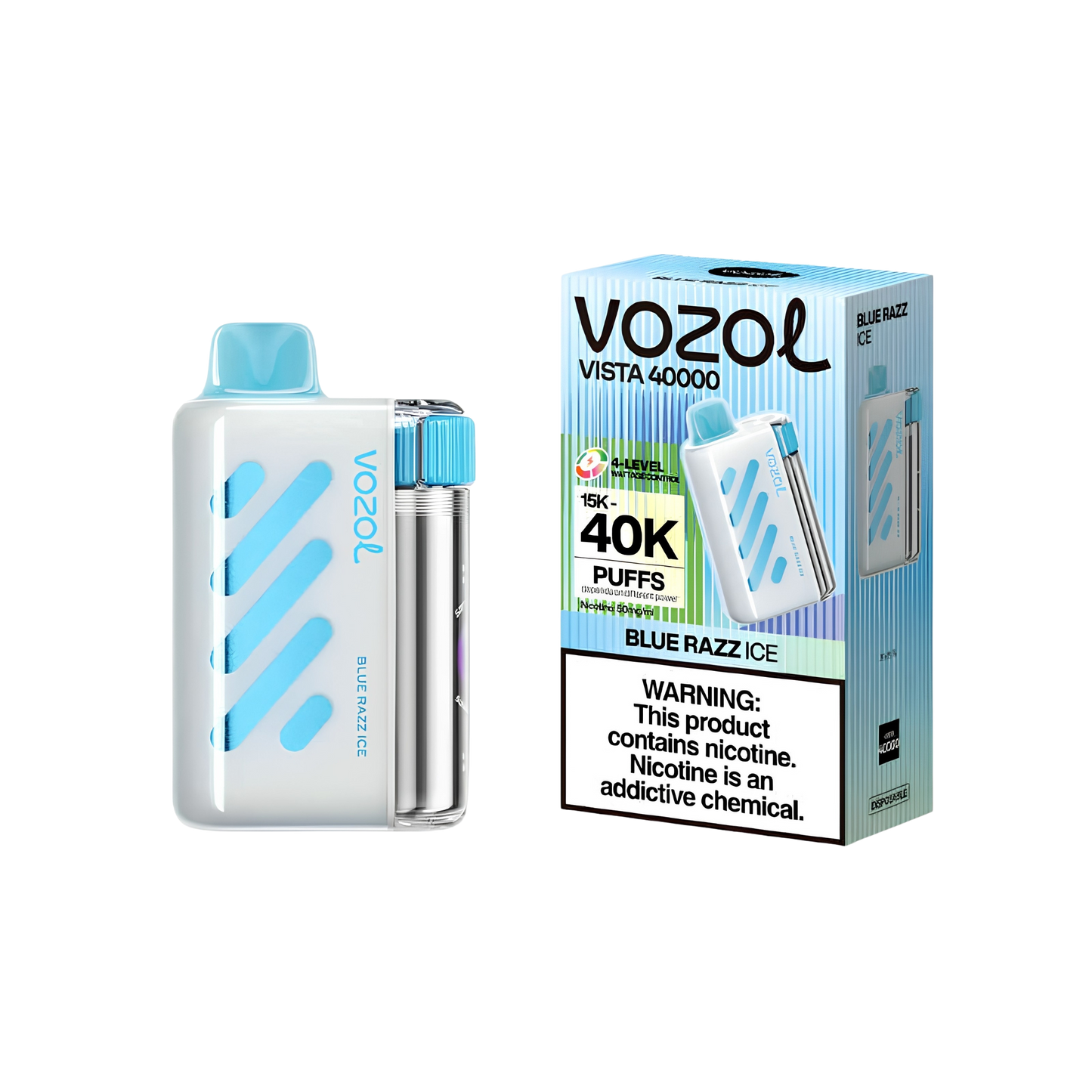 VOZOL VISTA 40000 | Blue Razz Ice
