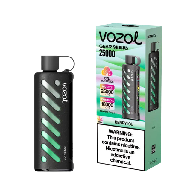 Vozol Shisha 25000 | Berry Ice
