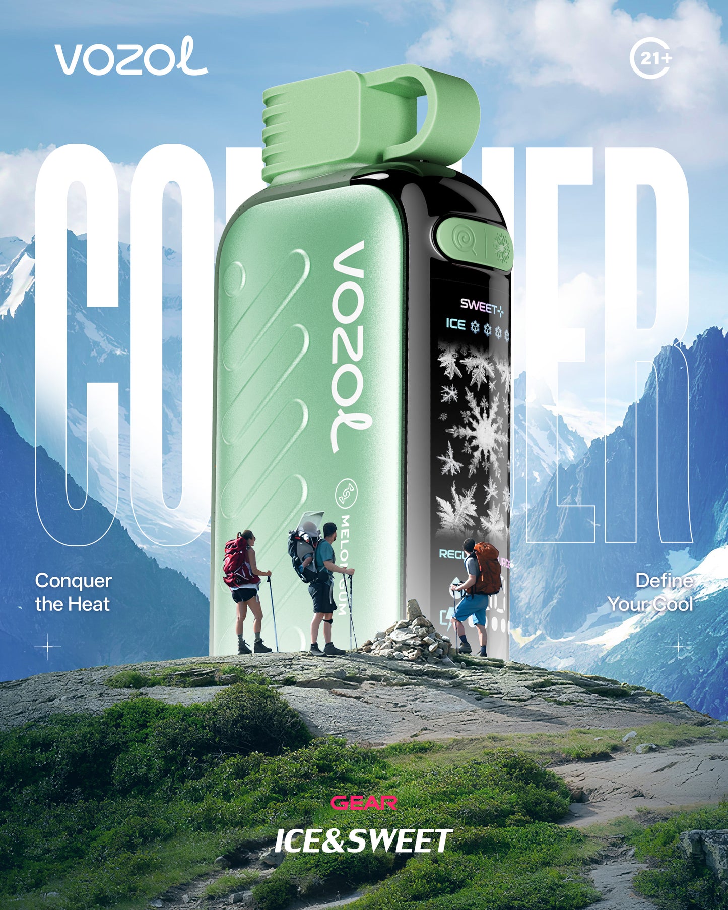 VOZOL ICE&SWEET 50K | Cherry Cola