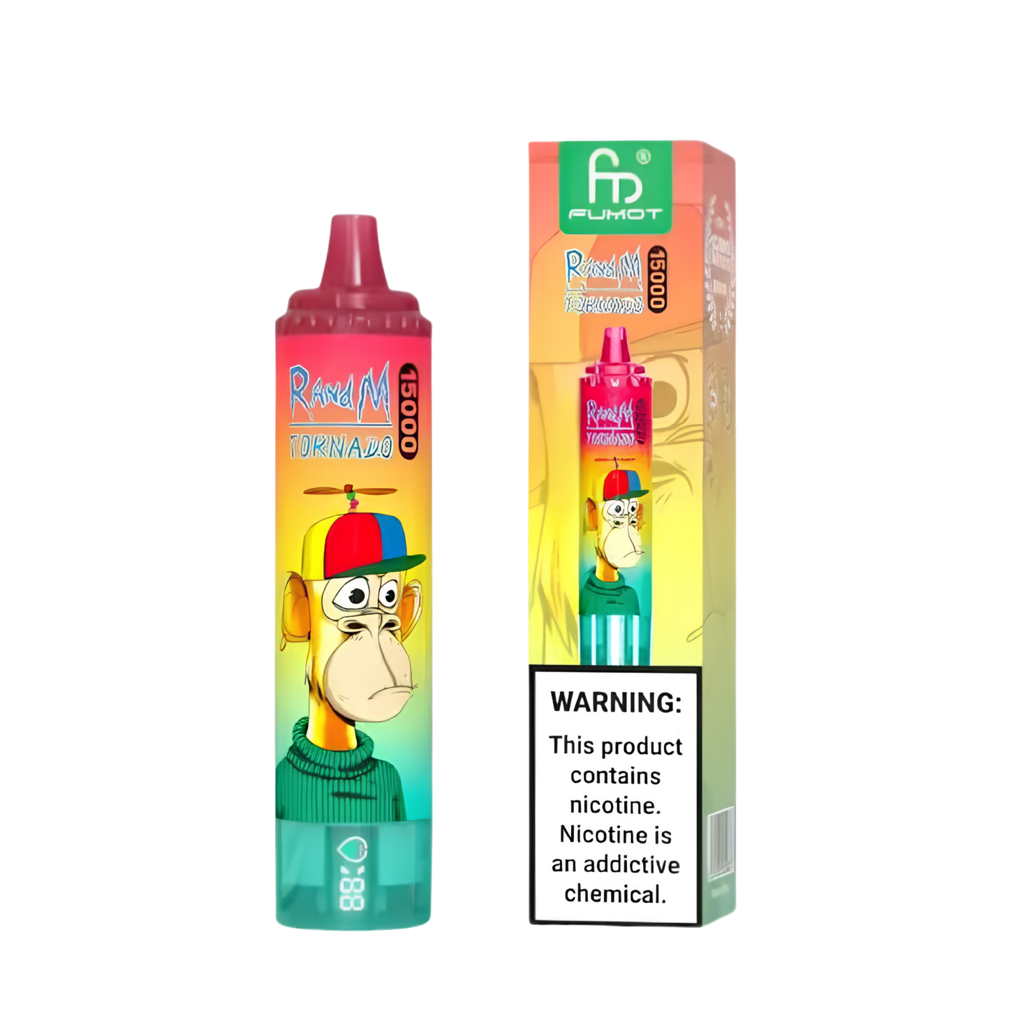 RandM Tornado 15000 I Strawberry Kiwi