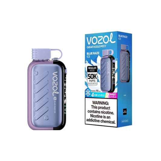 VOZOL GEAR POWER 50000 | Blue Razz Ice