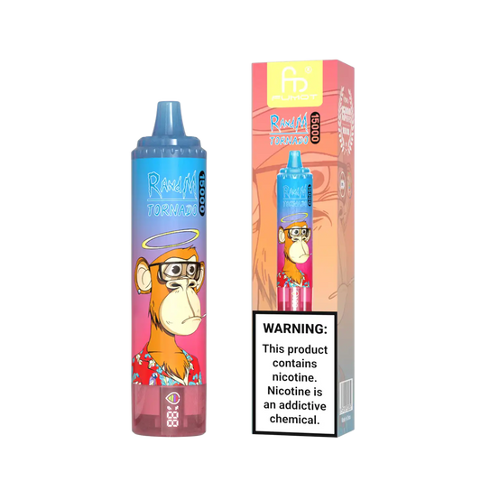 RandM Tornado 15000 | Blue Razz Cherry