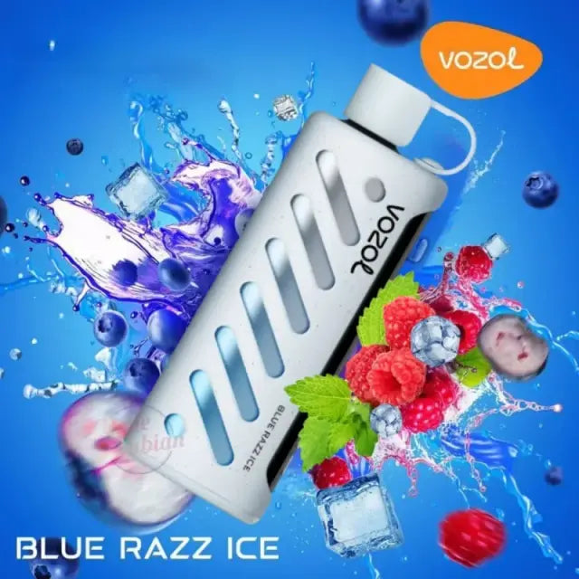Vozol Shisha 25000 | Blue Razz Ice