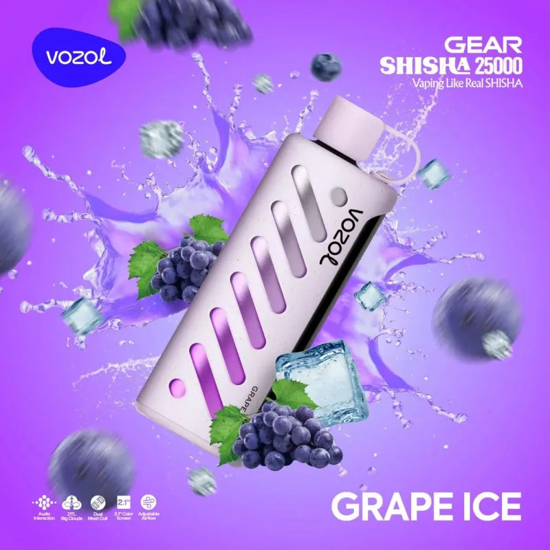 Vozol Shisha 25000 | Grape Ice