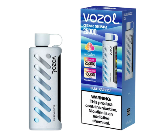 Vozol Shisha 25000 | Blue Razz Ice