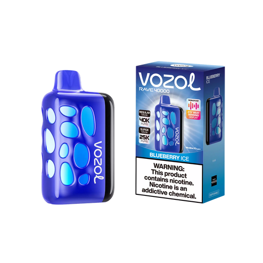 Vozol Rave 40000 | Blueberry Ice