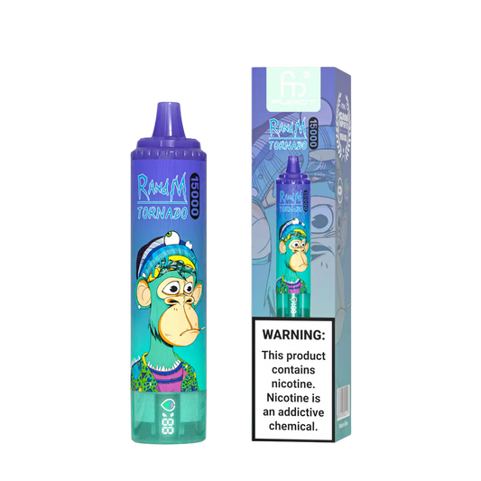 RandM Tornado 15000 | Blueberry on Ice