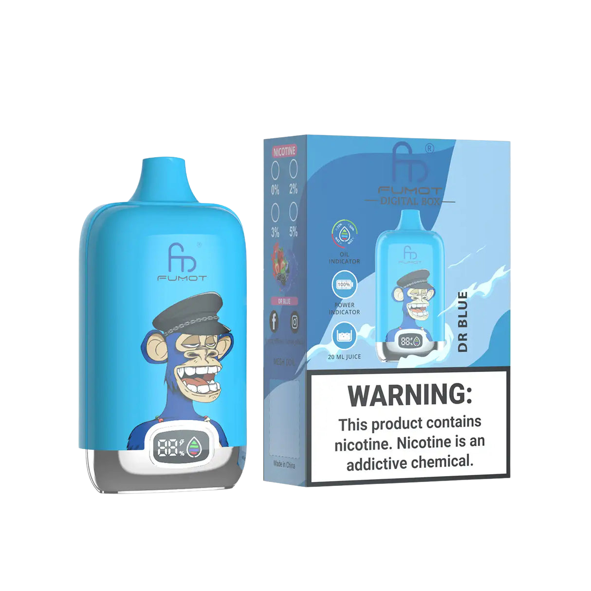 RandM Tornado 12000 | Dr Blue