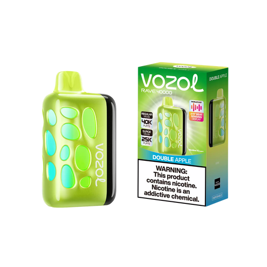 Vozol Rave 40000 | Double Apple