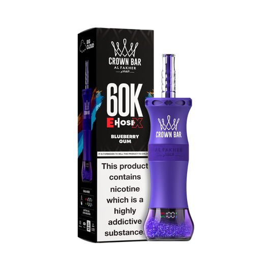Al Fakher Crown Bar 60000 | Blueberry Gum