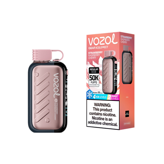 VOZOL GEAR POWER 50000 | Strawberry Raspberry Cherry