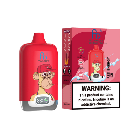 RandM Tornado 12000 | Red Energy Ice
